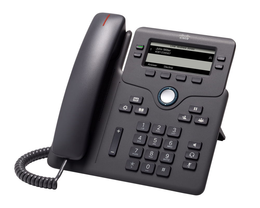 Cisco 4-line IP Phone 6851